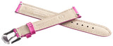 NEW Michele Womens 16mm Pink Patent Leather Watch Band