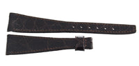 Girard Perregaux Women's 18mm x 10mm Brown Alligator Leather Watch Band