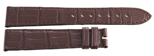 Genuine Chopard 19mm x 16mm Brown Alligator Watch Band 115 B0208-0964