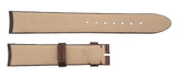 Montblanc 15mm x 13mm Brown Alligator Leather Watch Band Strap FBK