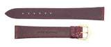 Raymond Weil 17mm Burgundy Alligator Watch Band Large