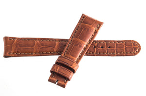 Genuine Roger Dubuis 17mm x 13mm Brown Aliigator Leather Watch Band Strap