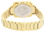 Aqua Master Mens Pearl Dial Gold Tone Steel Bracelet Diamond Watch W#355