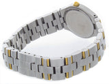 New Movado Women's Black Dial Two-Tone Bangle Bracelet Watch