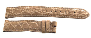 Chronoswiss 18mm x 16mm Beige Alligator Leather Watch Band