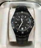 Fossil AM4051 Black Dial Black Ion Plated Stainless Steel Men's Watch
