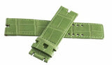 Genuine Roger Dubuis 22mm Long Lime Green Crocodile Watch Band Strap