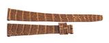 Girard Perregaux 15mm x 10mm Brown Alligator Leather Watch Band Strap