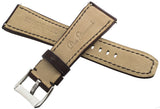 RAYMOND WEIL DON GIOVANNI 28MM DARK BROWN LEATHER WATCH BAND STRAP