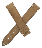 Montblanc 20mm x 18mm Dark Green Leather Men's Watch Band Strap FCB