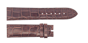 Chopard 20mm x 18mm Men's Brown Alligator Watch Band B0208-0056