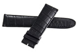 Montblanc Men's 22mm x 20mm Black Alligator Leather Watch Band FSK