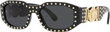 NEW Versace 0VE4361 Unisex Sunglasses Black Frame, Dark Grey Lenses, 53MM