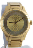 Coach Women's MADDY GOLD PLATED BRACELET WATCH W6006