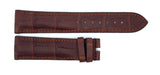 TAG Heuer 20mm x 18mm Brown Alligator Leather Men's Watch Band Strap