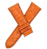 Charriol Men's 25mm x 20mm Orange Leather Band