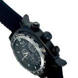 Ritmo Mundo Men's 2221/5 Black Racer Analog Display Swiss Quartz Black Watch