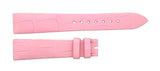 Dior 17mm x 14mm Pink Alligator Leather Women's Watch Band Strap 12016 N3K1A