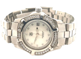 Tag Heuer Ladies Professional MOP Diamond Dial Stainlees Steel Watch WN131J