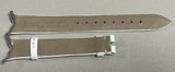 New! PIAGET 15mm x 12mm White Alligator Leather Watch Band Strap FCH