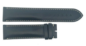Genuine Chopard 23mm x 22mm Black Leather Watch Band Strap