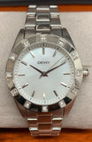 DKNY Mother of Pearl Dial Stainless Steel Ladies Watch NY8660