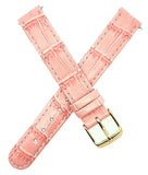 Aqua Master 14mm x 14mm Pink Alligator Watch Band