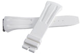 Audemars Piguet Royal Oak Offshore 27mm x 20mm White Rubber Watch Band Strap