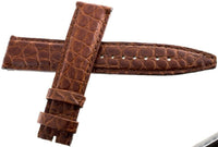 Corum 21mm x 18mm Brown Alligator Leather Mens Watch Band Strap NEW