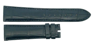 Chopard 21mm x 18mm Black Alligator Watch Band Strap