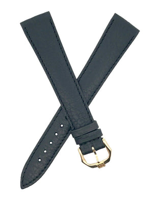 Raymond Weil 18mm x 14mm Black Leather Watch Strap Band