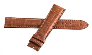 Gerald Genta 18mm x 16mm Dark Haselnut  Leather Watch Band