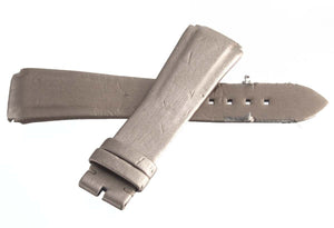 Montblanc Men's 18mm x 16mm Metalic Brown Fabric Watch Band Strap