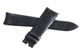 Ulysse Nardin 22mm x 18mm Dark Blue Alligator Leather Watch Band 404