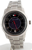 Tommy Hilfiger Men's Black Dial Stainless Steel Watch