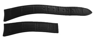 Raymond Weil Men's 20mm x 16mm Black Leather Band Watch Band V3.15