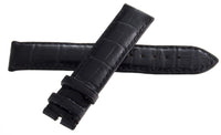 Chronoswiss 18mm x 18mm Black Alligator Leather Watch Band CL