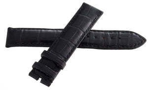 Chronoswiss 18mm x 18mm Black Alligator Leather Watch Band CL