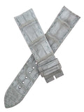 Parmigiani Fleurier 21mm x 19mm Grey Alligator Watch Band
