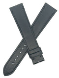 Cartier 19mm x 16mm Black Genuine Leather Watch Band Strap