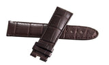 Montblanc 21mm x 20mm Brown Alligator Leather Watch Band Strap
