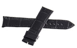 New! PIAGET 20mm x 18mm Black Alligator Leather Watch Band Strap FYF