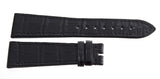 Zenith 23mm x 18mm Black Alligator Leather Watch Band Strap L