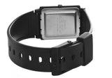 Casio Men's White Dial Black Resin Analog Quartz Watch MQ26