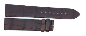 Montblanc 19mm x 17mm Brown Alligator Leather Watch Band Strap FTH