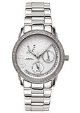 Aqua Master Women's White Dial Stainless Steel Case .24ct Diamonds Watch W#117