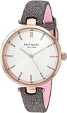 Kate Spade KSW1580 Holland Glittery Leather Band Stainless Steel Women's Watch