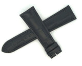 Jean Richard 22mm x 18mm Black Alligator Leather Men's Watch Band Strap