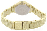 Anne Klein Womens  Black Dial Gold Tone Bracelet Quartz Watch AK/2548