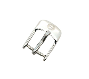 10mm Michele Silver Tone Stainless Steel Buckle Clasp